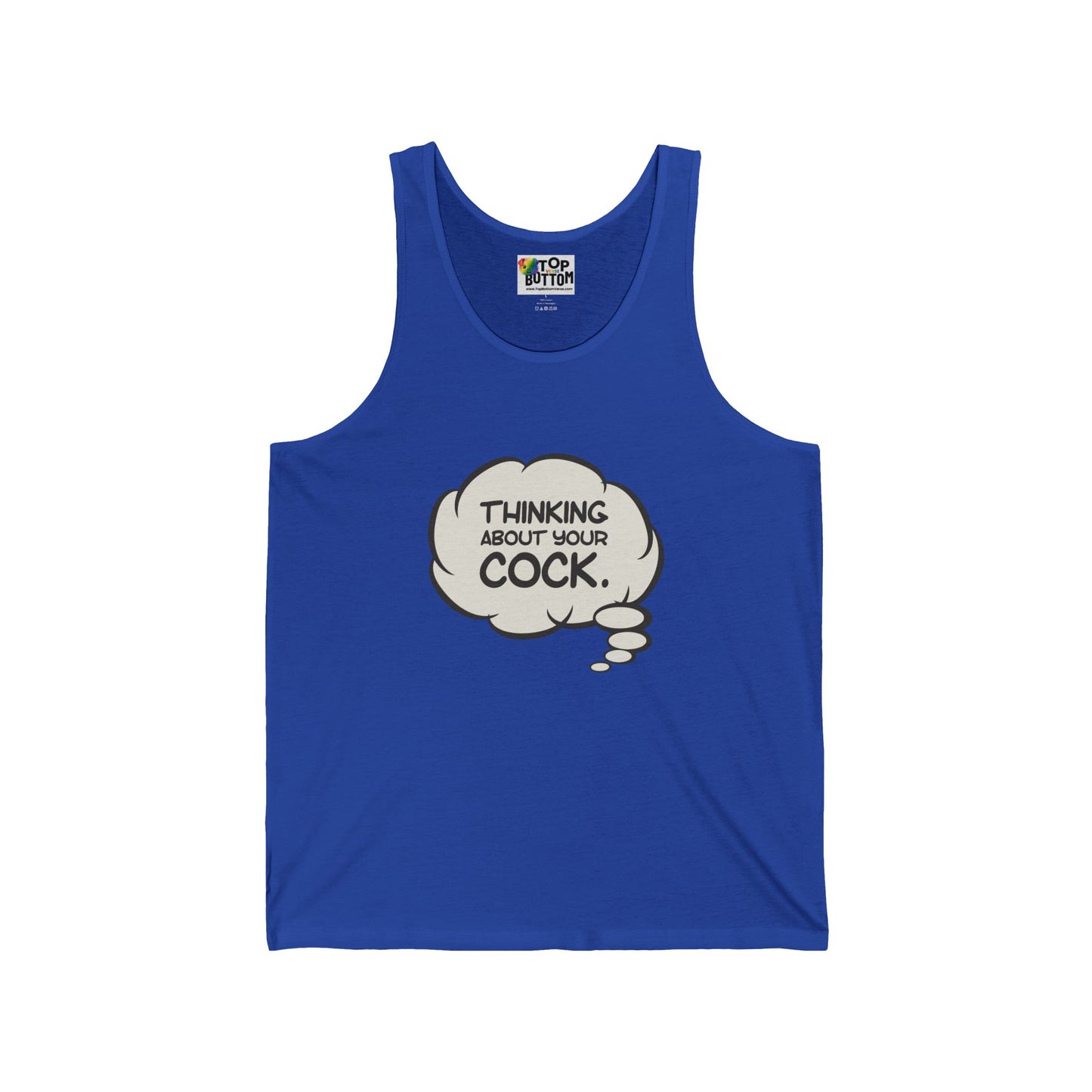 Thinking About Your Cock Tank Top