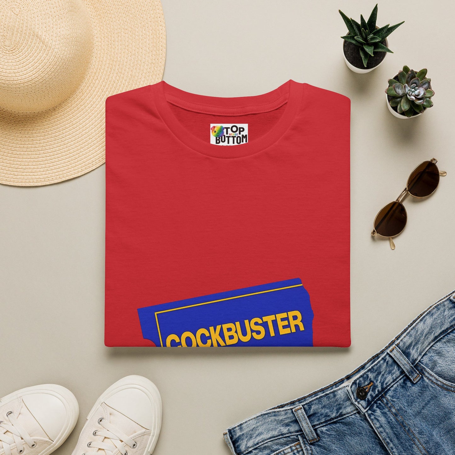 Cockbuster Retro Logo T‑Shirt