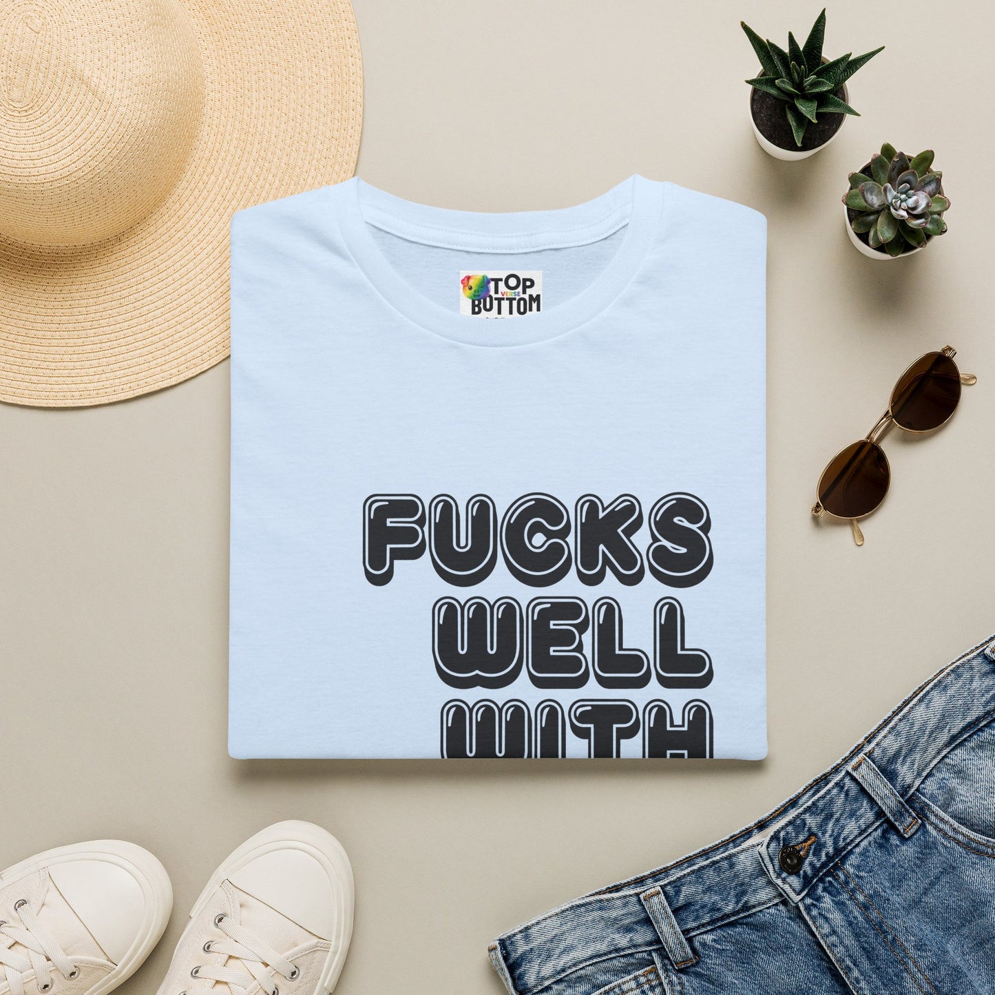 Fucks Well With Others Graphic T‑Shirt