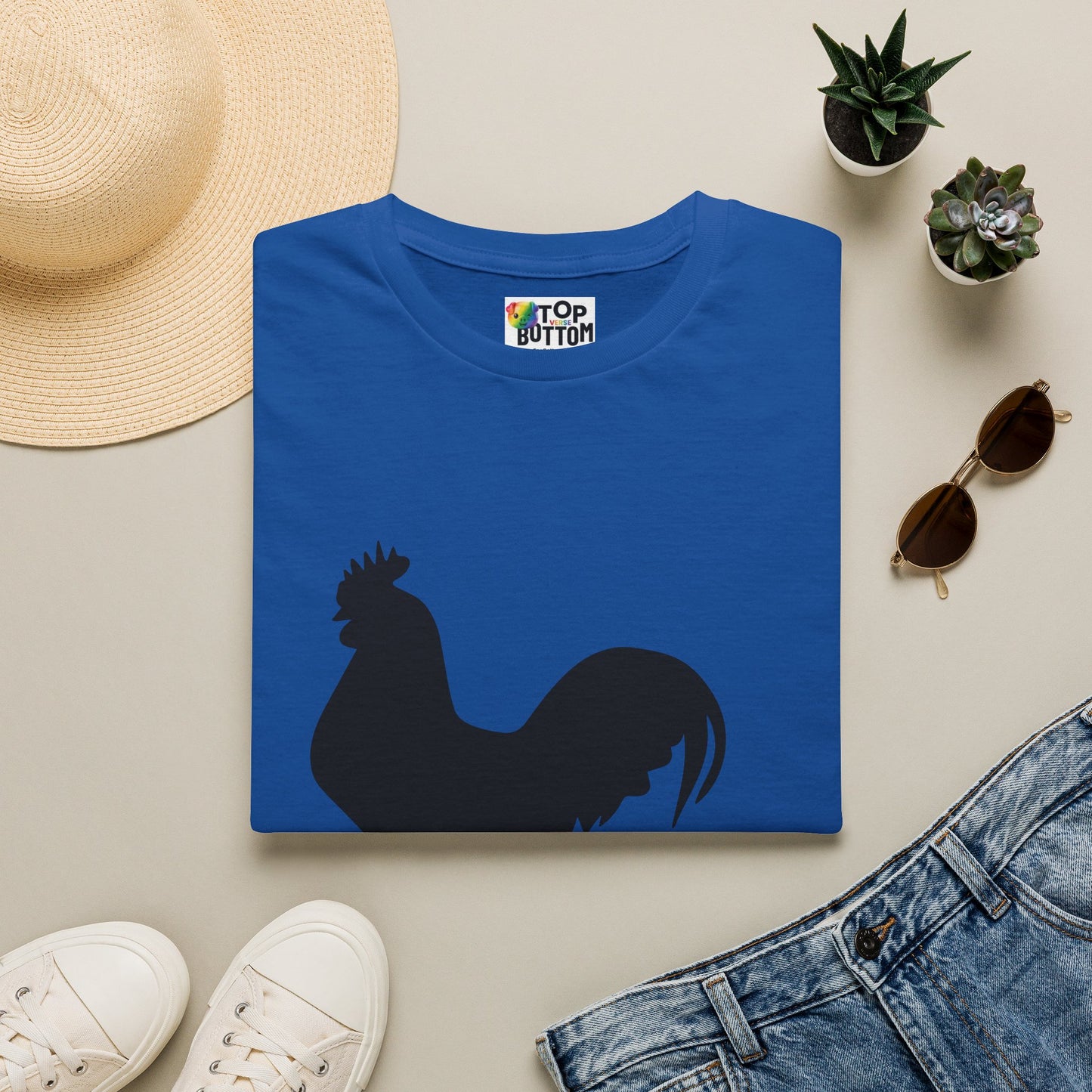 Rooster Silhouette Cock T-Shirt