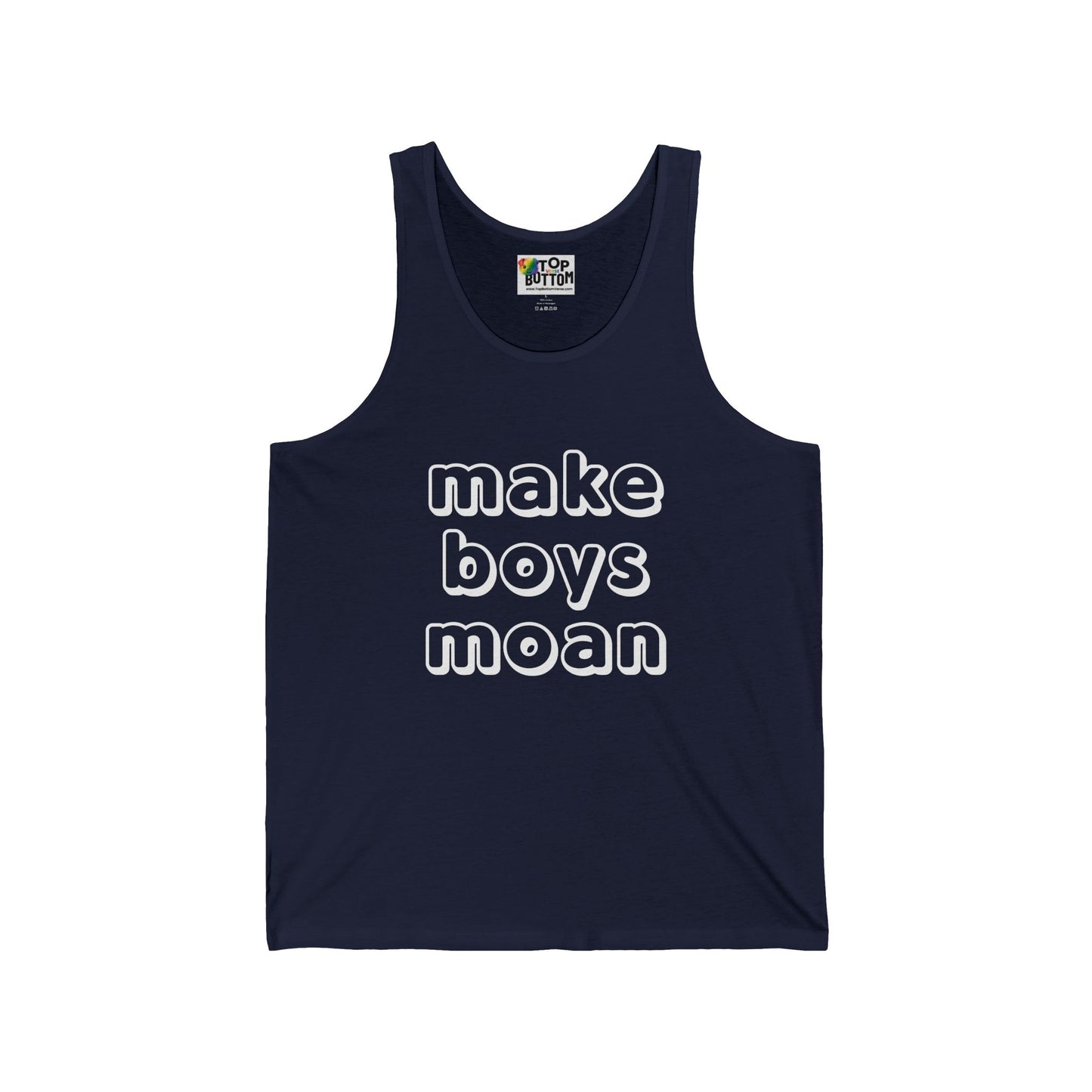 Make Boys Moan Tank Top