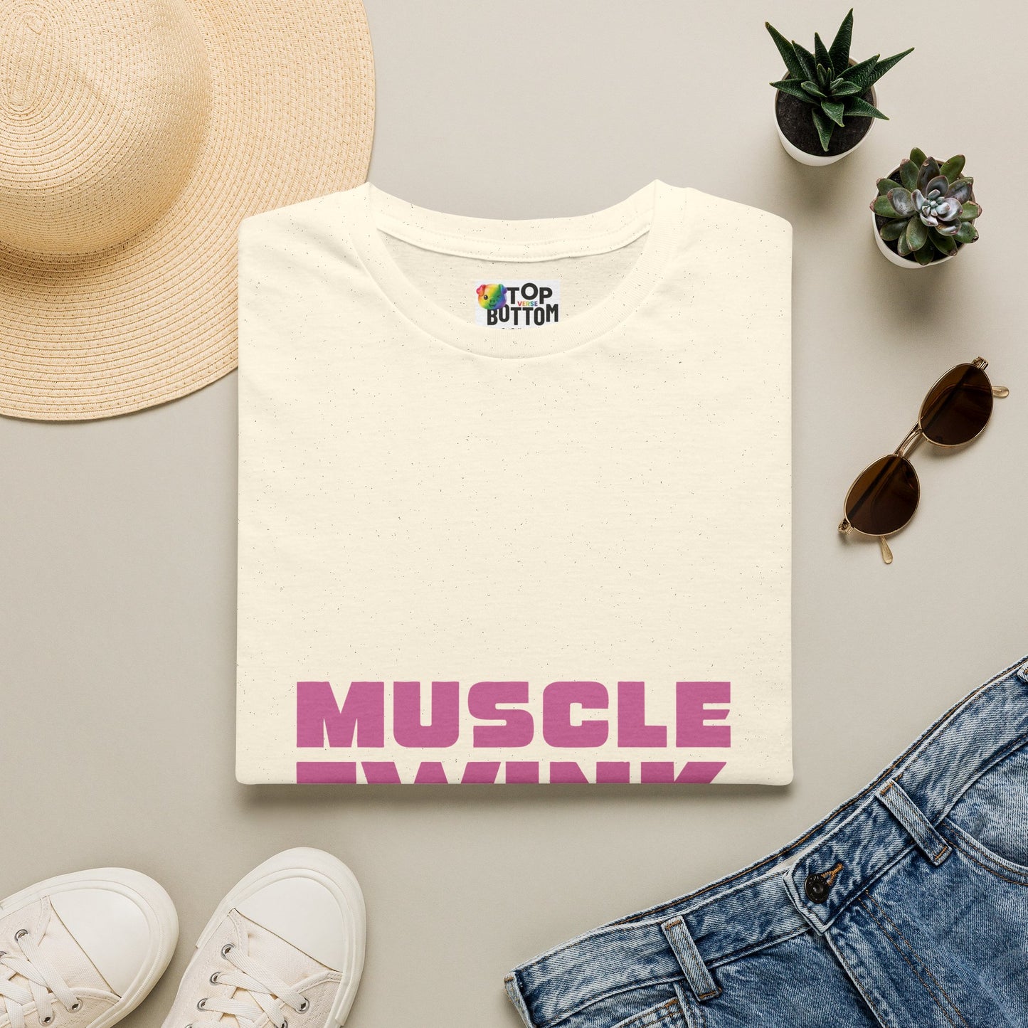 T‑Shirt — 'MUSCLE TWINK'
