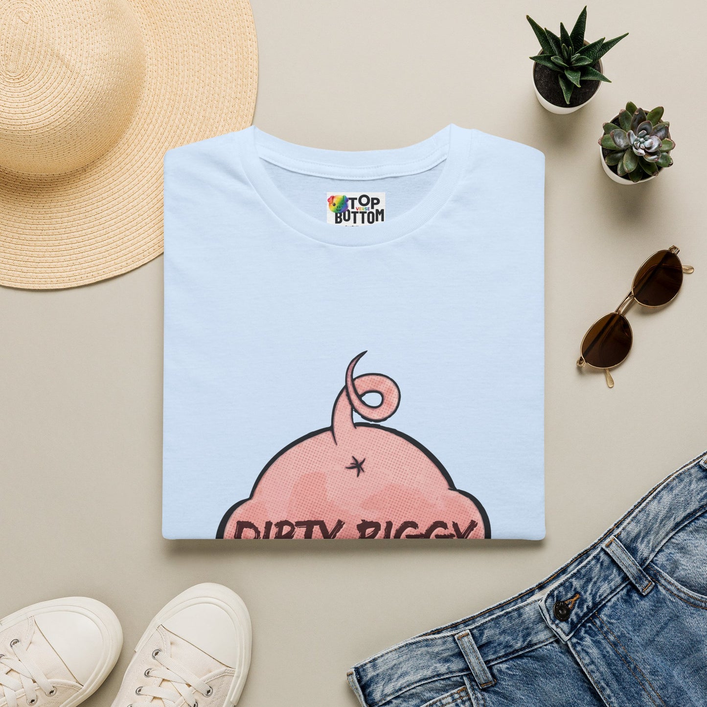Dirty Piggy Graphic T-Shirt