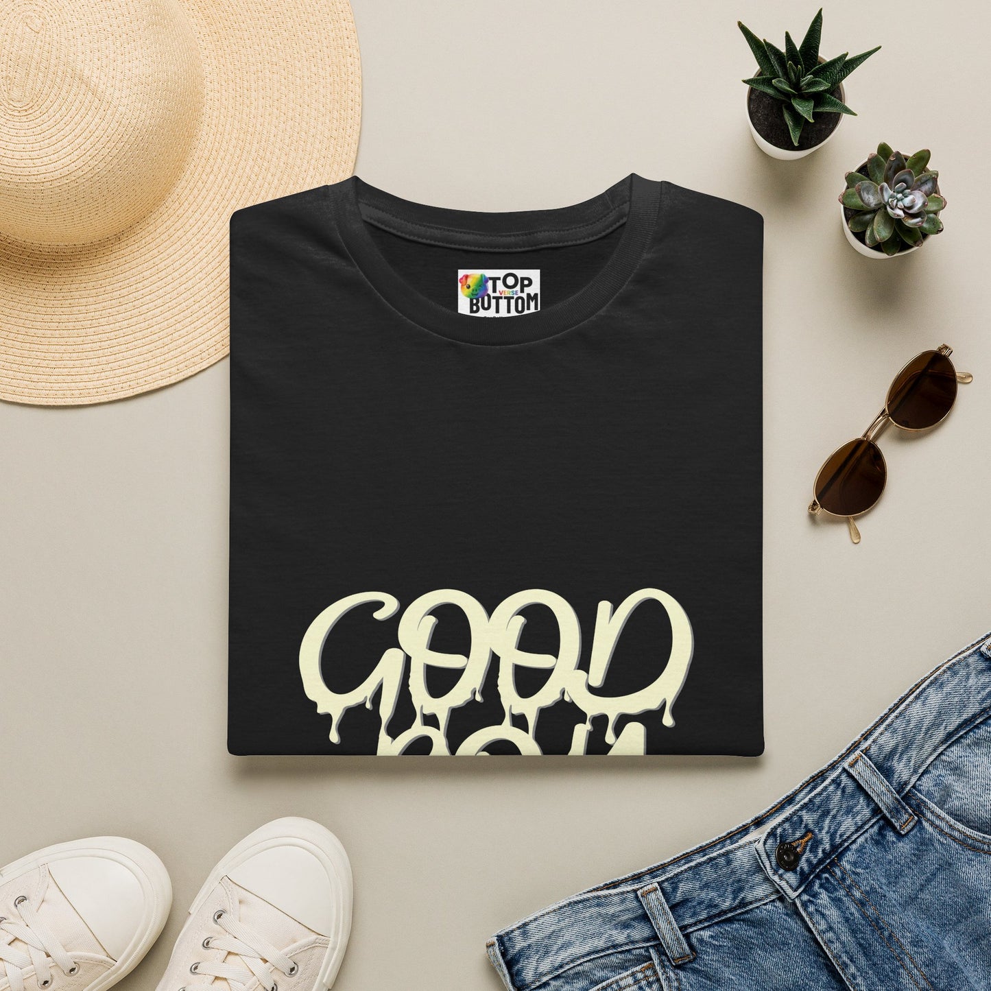 'Good Vibes' Graphic T‑Shirt