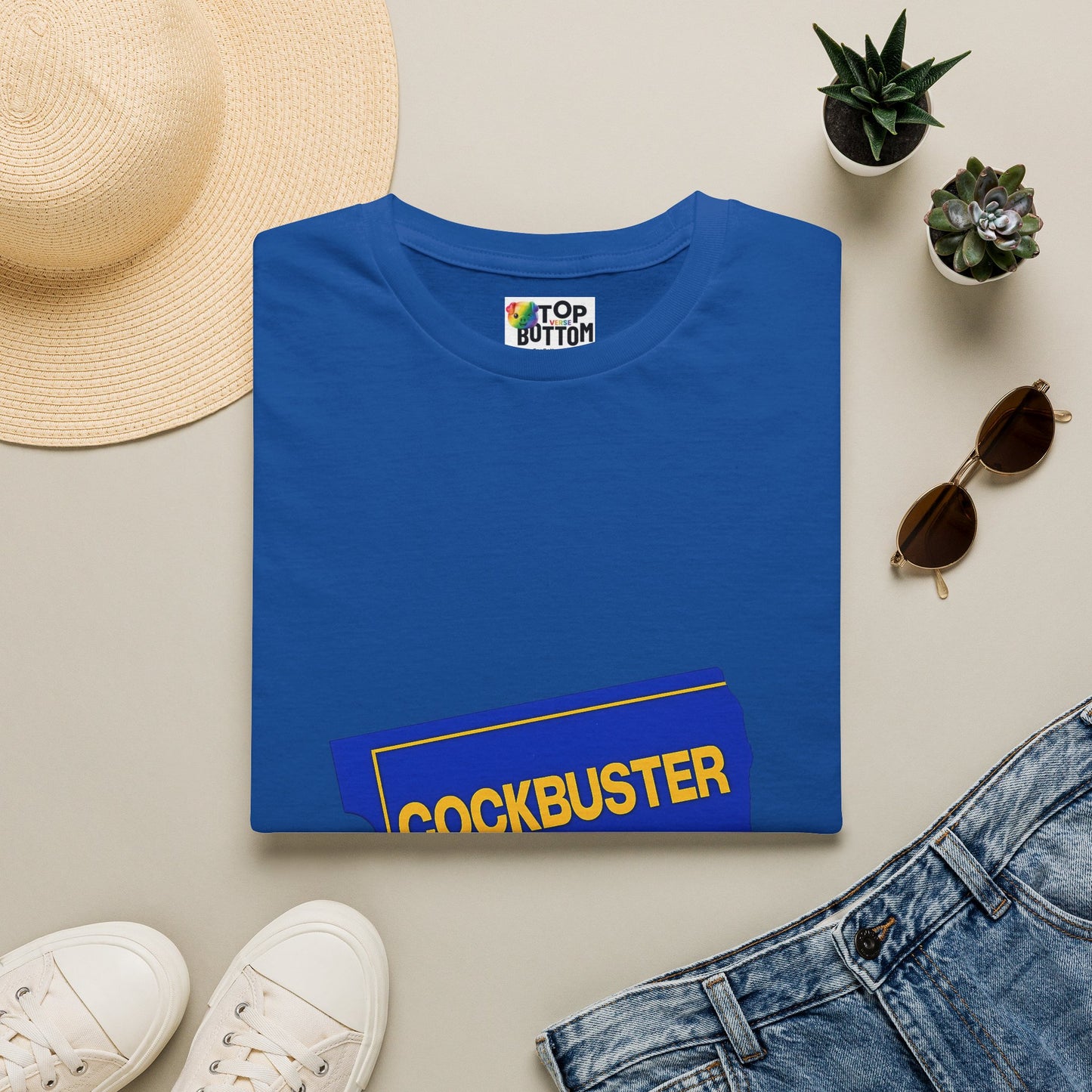 Cockbuster Retro Logo T‑Shirt