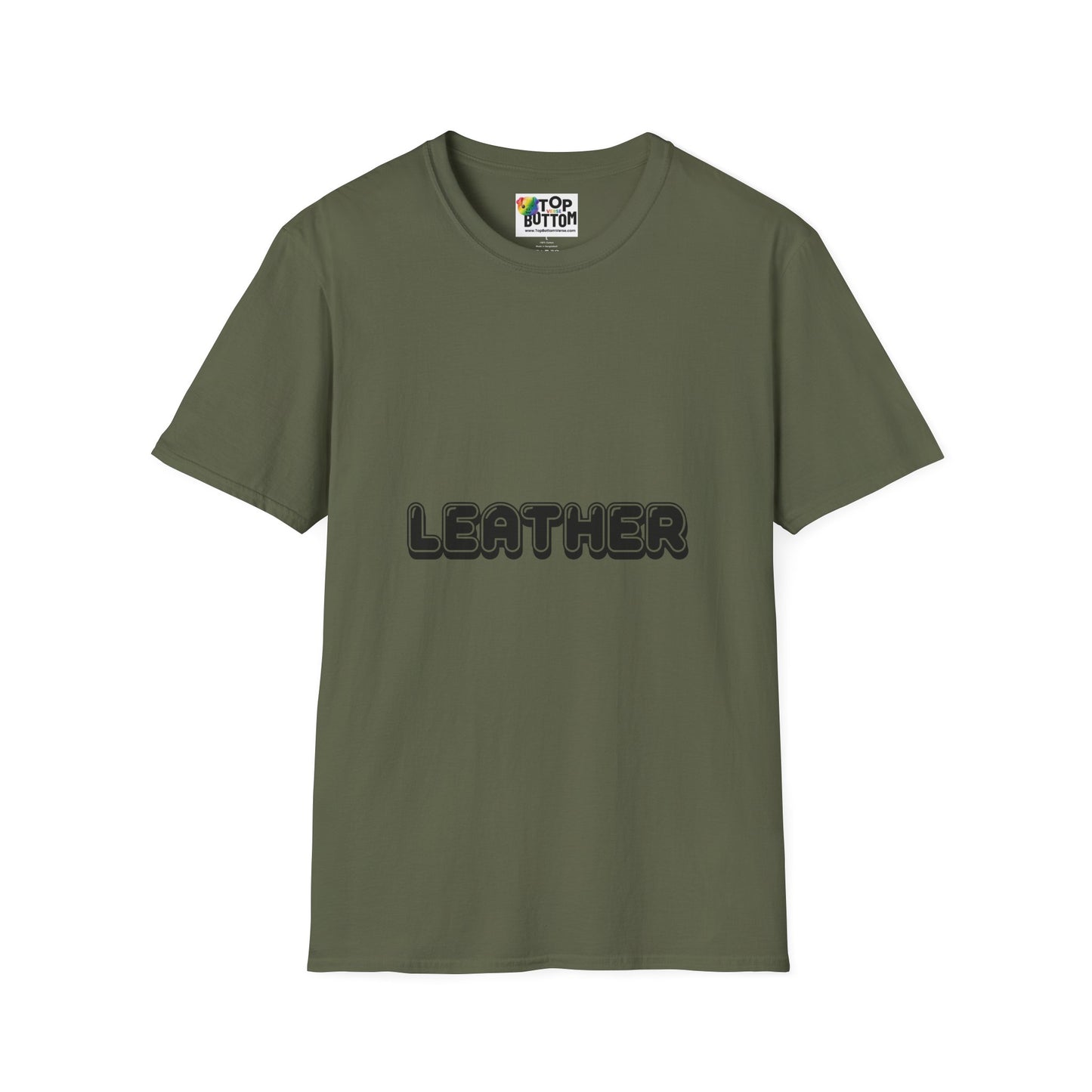 Leather Graphic T-Shirt