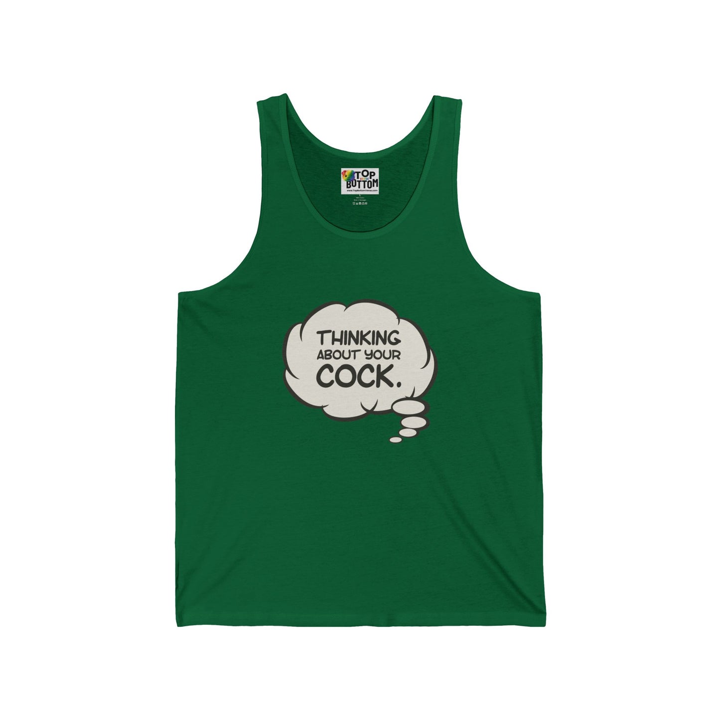 Thinking About Your Cock Tank Top