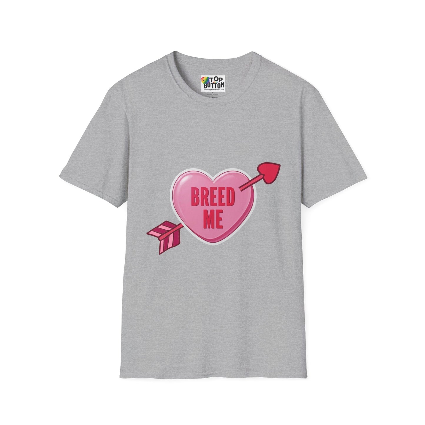 T-Shirt — Pink Heart 'Breed Me'