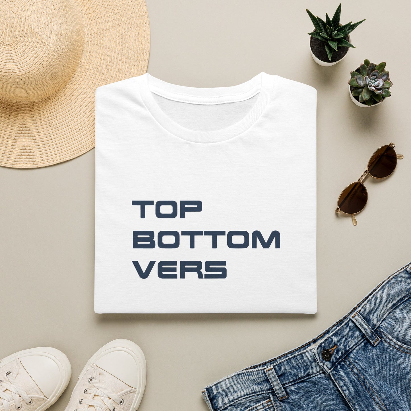 Top Bottom Vers T-Shirt