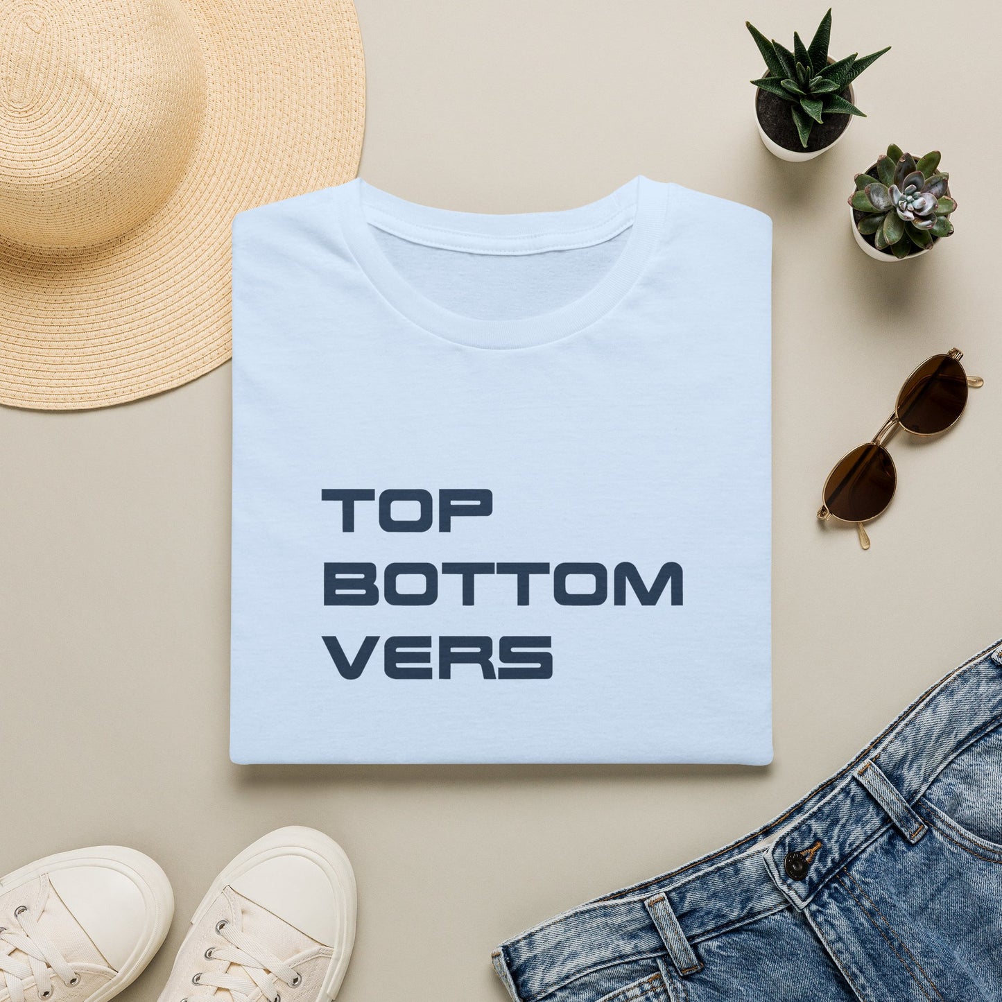 Top Bottom Vers T-Shirt