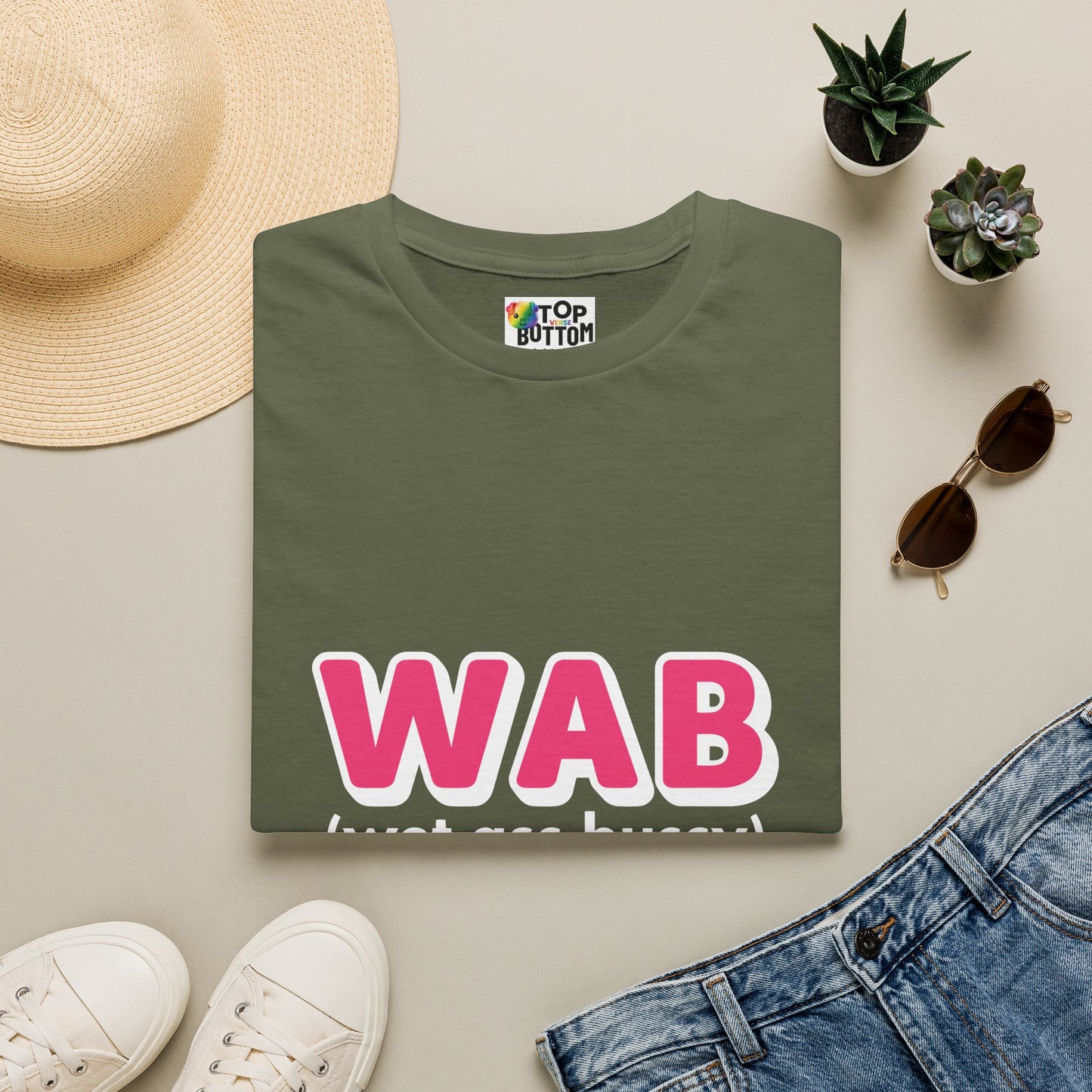 WAB (Wet Ass Bussy) Graphic T-Shirt