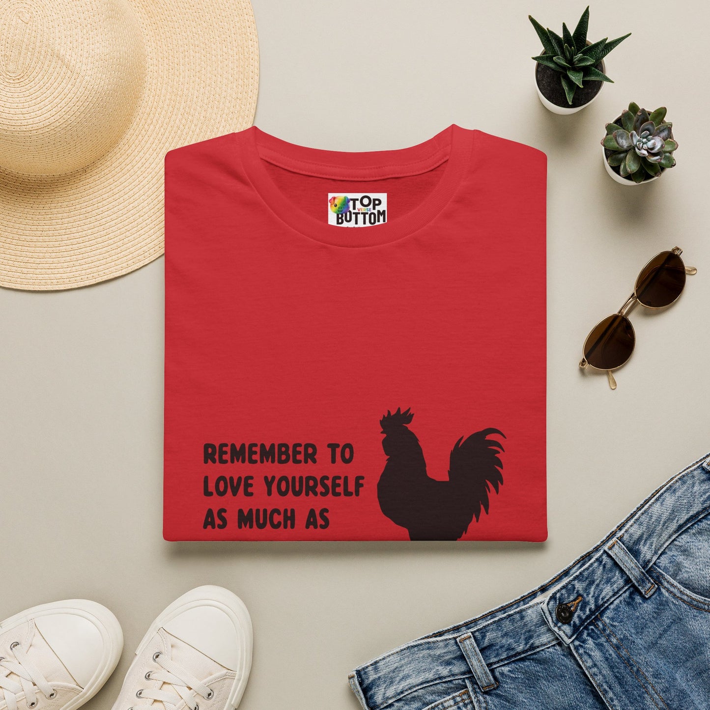 "Remember to Love Yourself As Much As You Love Cock" T-Shirt