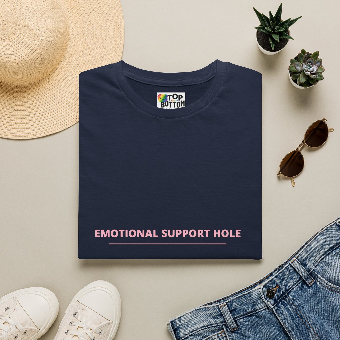 Emotional Support Hole T-Shirt