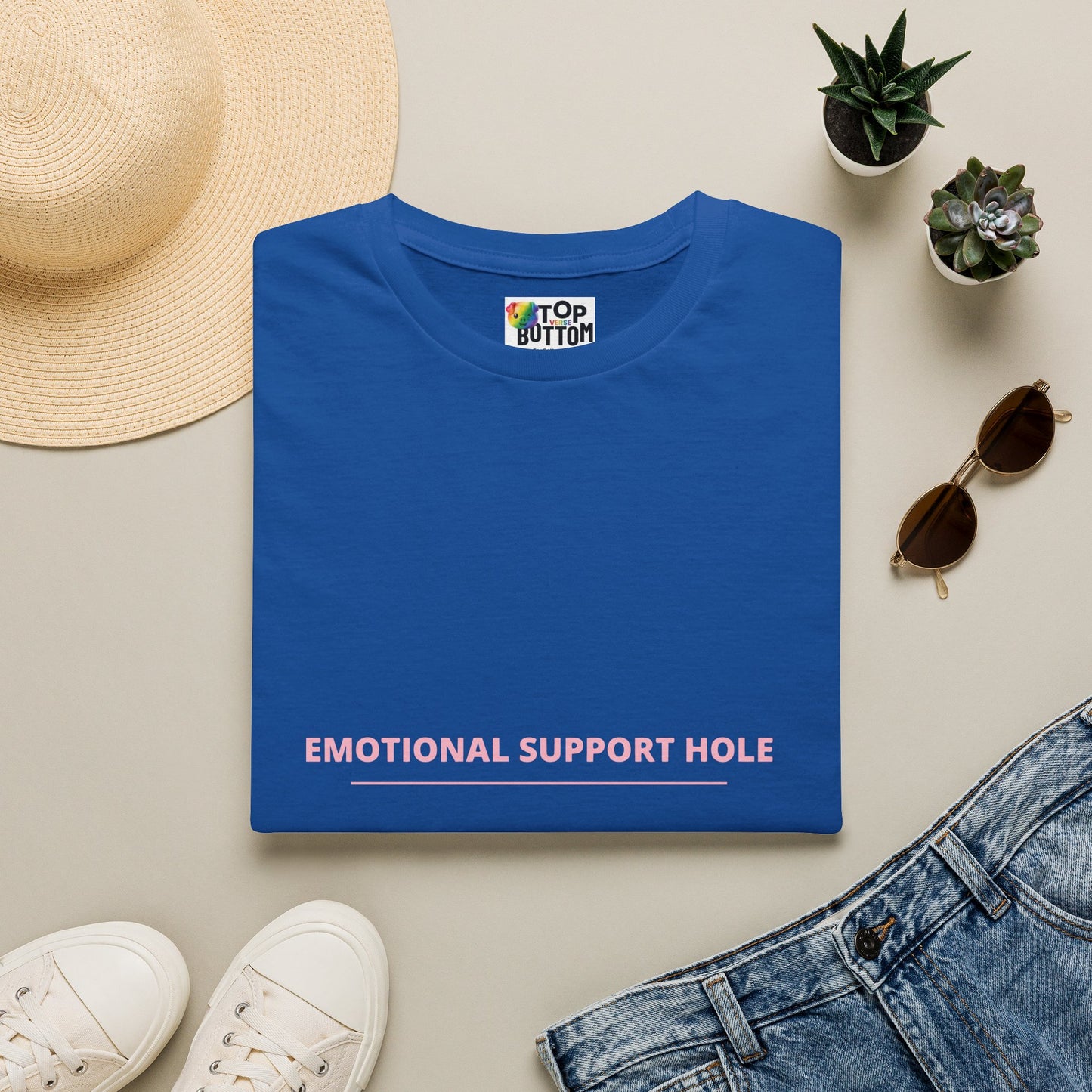 Emotional Support Hole T-Shirt
