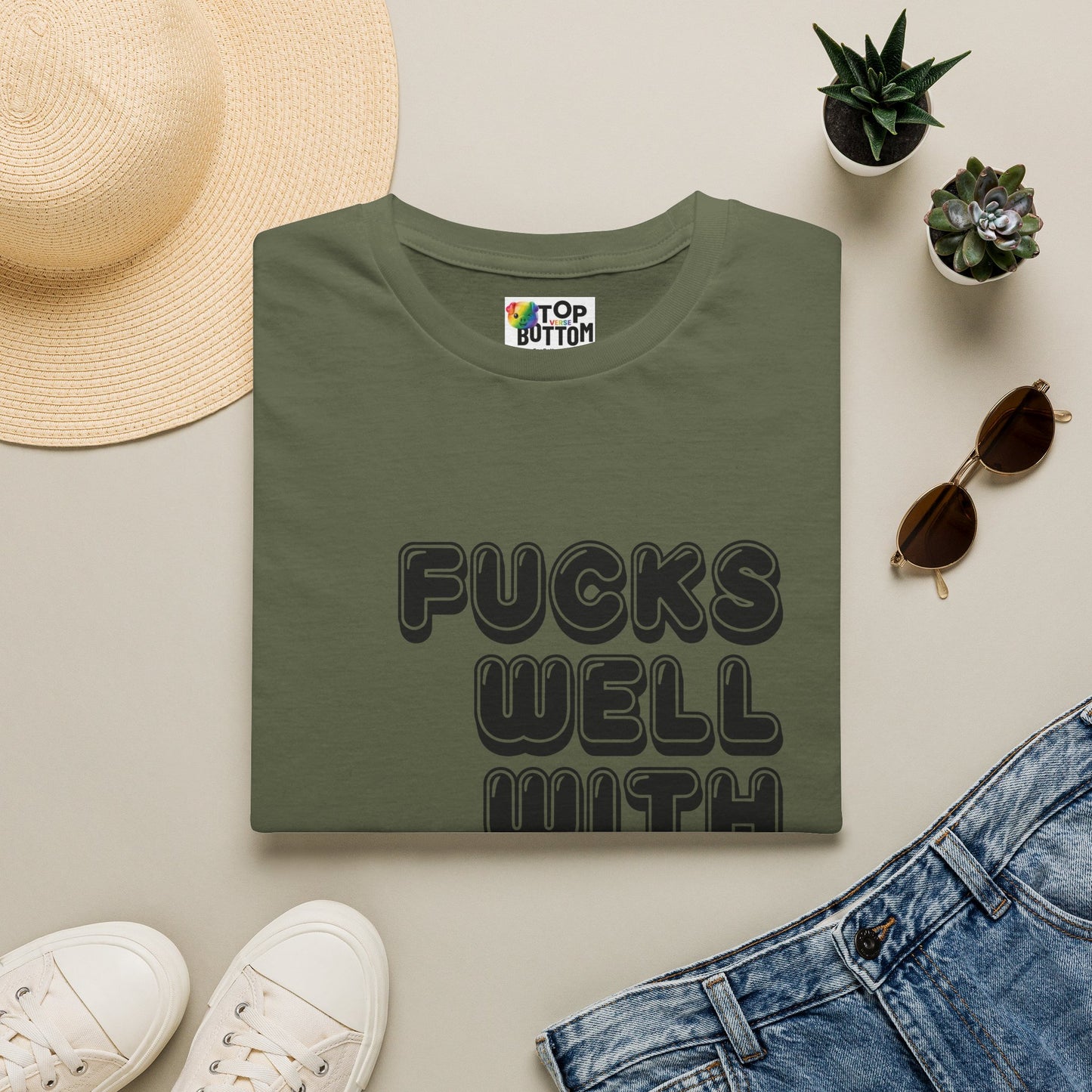 Fucks Well With Others Graphic T‑Shirt