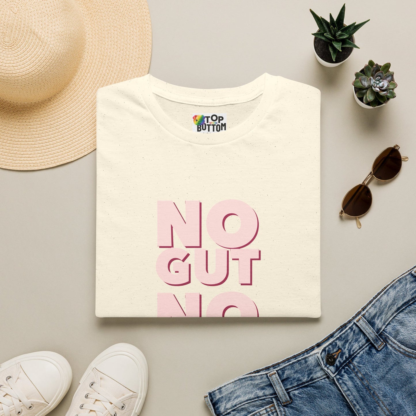 No Gut No Nut Graphic T-Shirt
